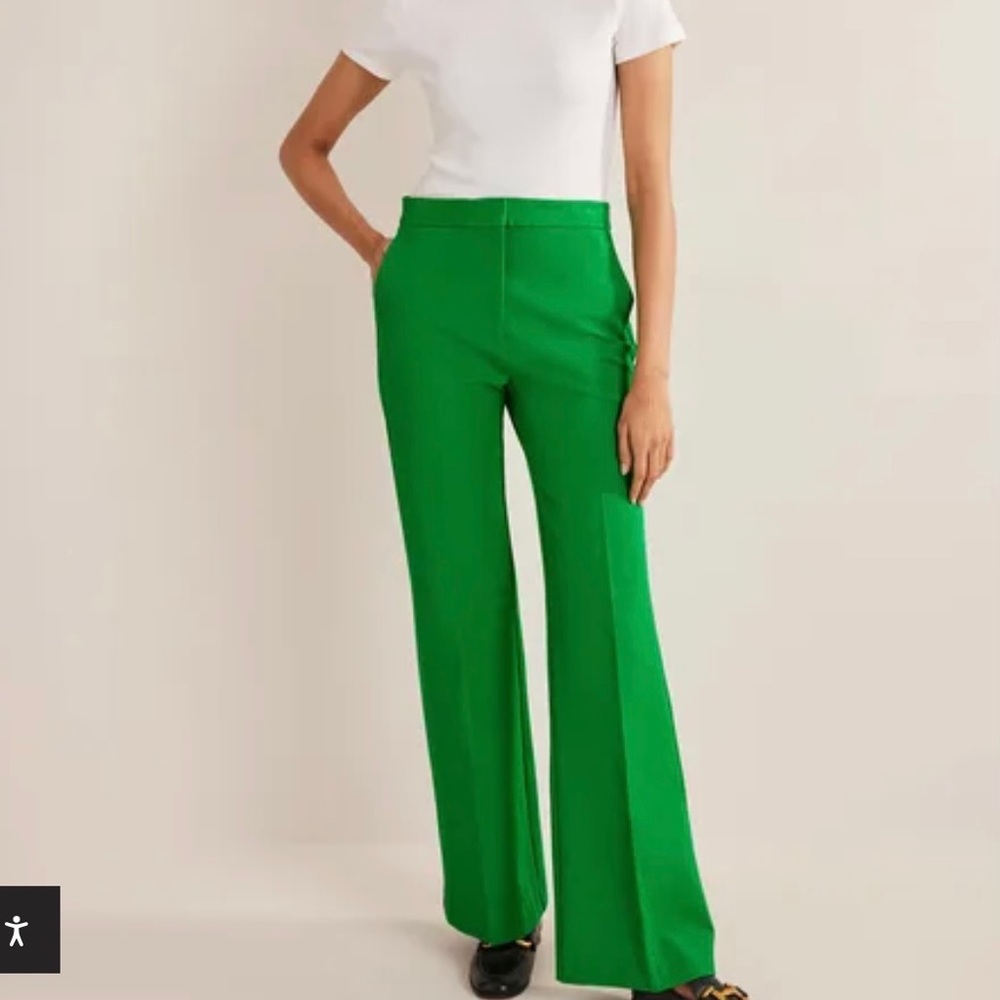 Boden Bi-Stretch Flared Pant. NWT